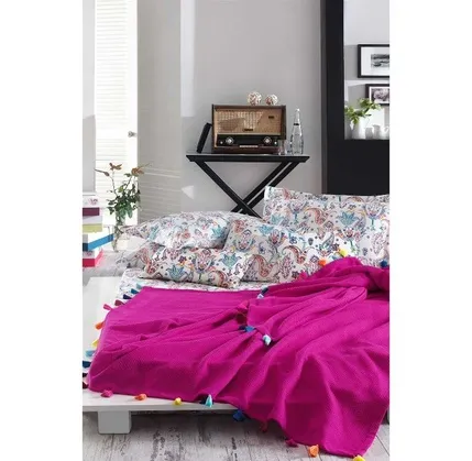 Yataq dəsti IyiGeceler Up Style Pike Fusya (8681234905297) — Goods