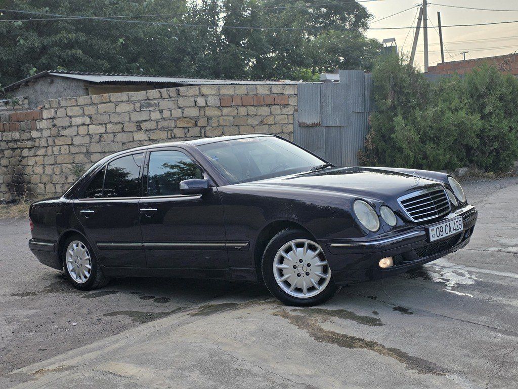 Mercedes E 320, 3.2 L, 2001 il, 436 000 km — Avtomobillər, Bərdə (4)
