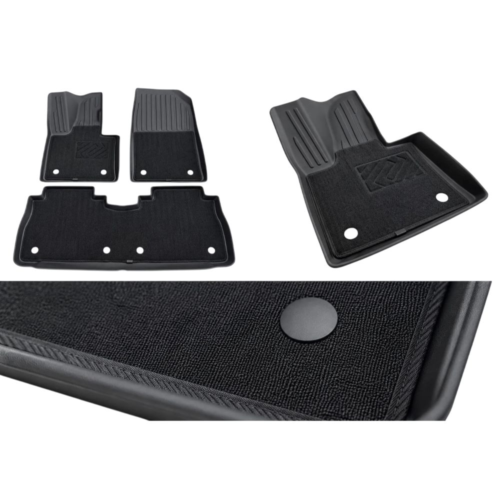 Avtomobil üçün ayaqaltı Eva Changan Q07 TPE Qara — Mallar, Bakı (2)