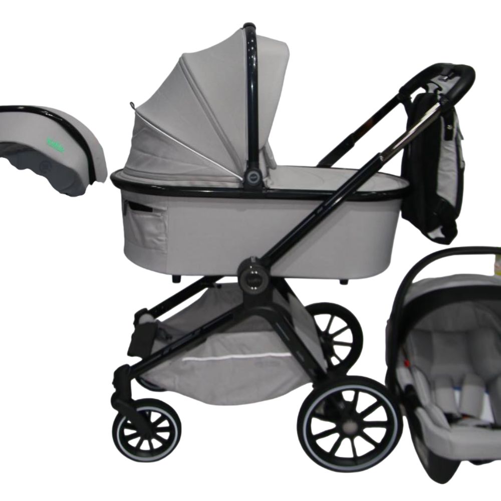 Uşaq arabası Kidilo H9-2 Lite Grey — Arabalalar və avtokresloları, Bakı (3)