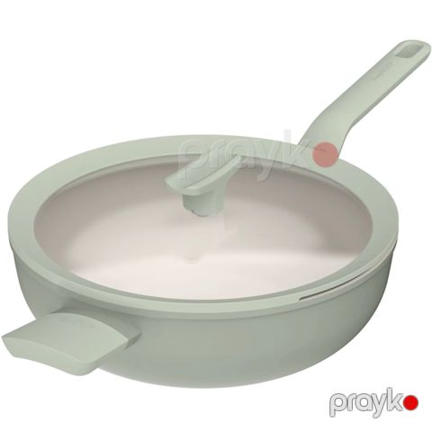Tava BergHOFF Covered Wok Non-Stick Balance Sage 32 sm 3950686 — Bakı