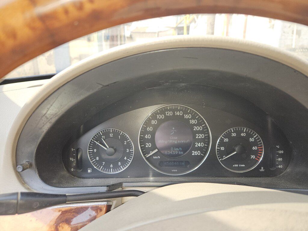 Mercedes E 240, 2.6 L, 2004 il, 456 846 km — Avtomobillər, Quba (8)
