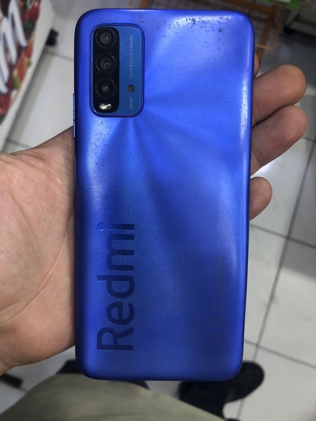 Redmi 9T, 128 GB, rəng - Mavi, Barmaq izi — Elektronika, Bakı (2)
