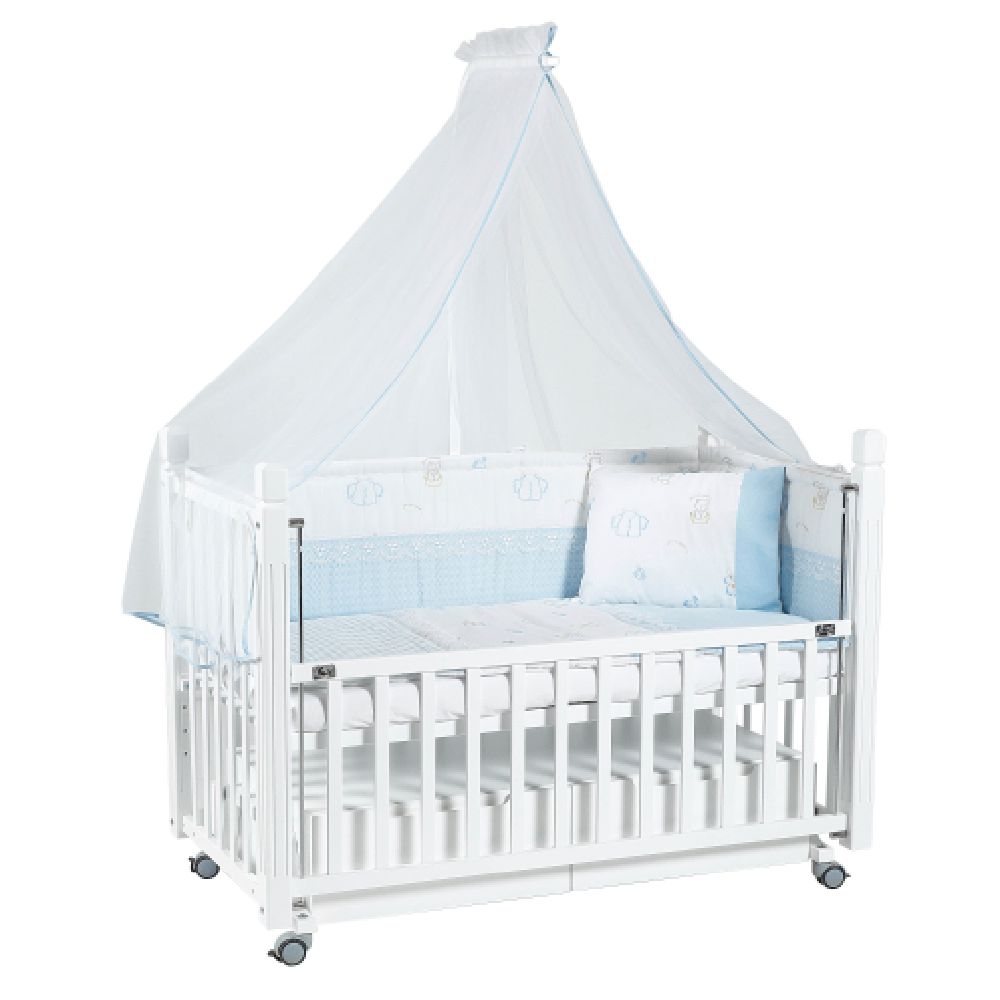 Beşik Tahterevalli Viva 86506 Mavi — Uşaq otağı, Bakı (5)