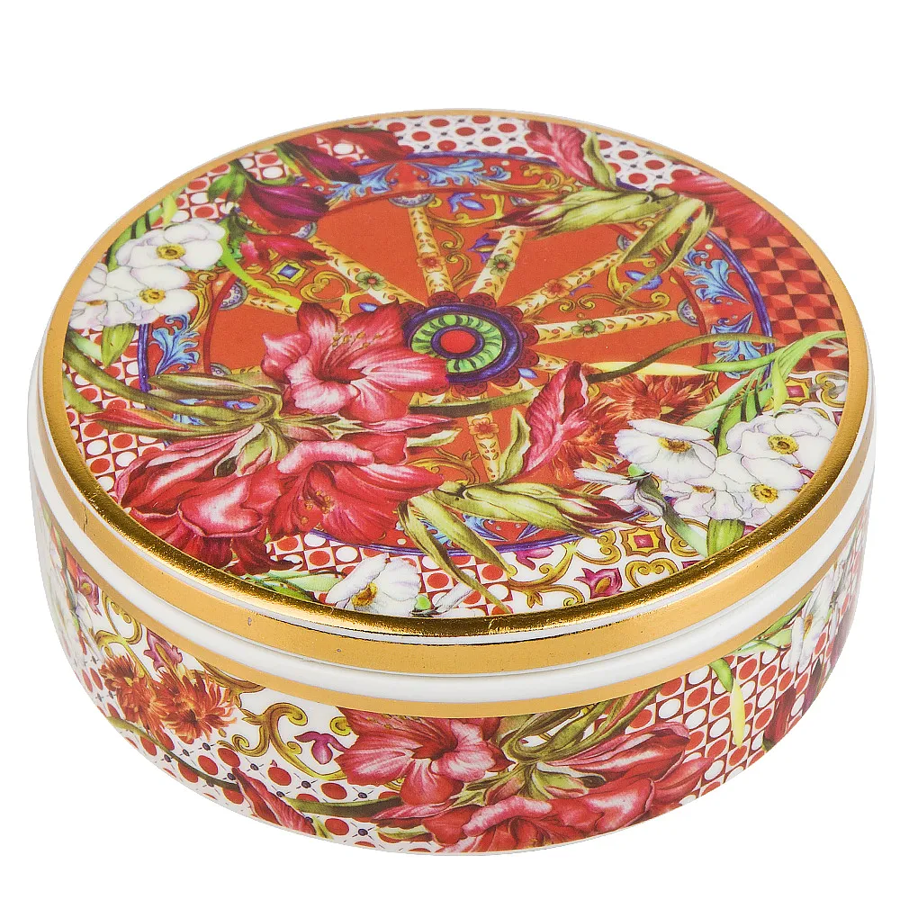 Dekorativ mücrü Nouvelle Home Secret Garden 12x4 sm farfor — Bakı