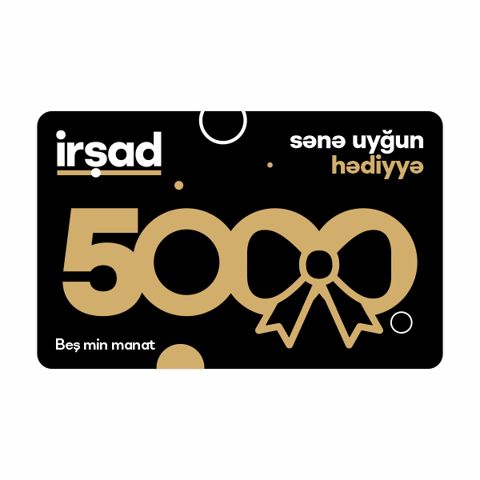 ŞadKart 5000 AZN hədiyyə kartı — Bakı