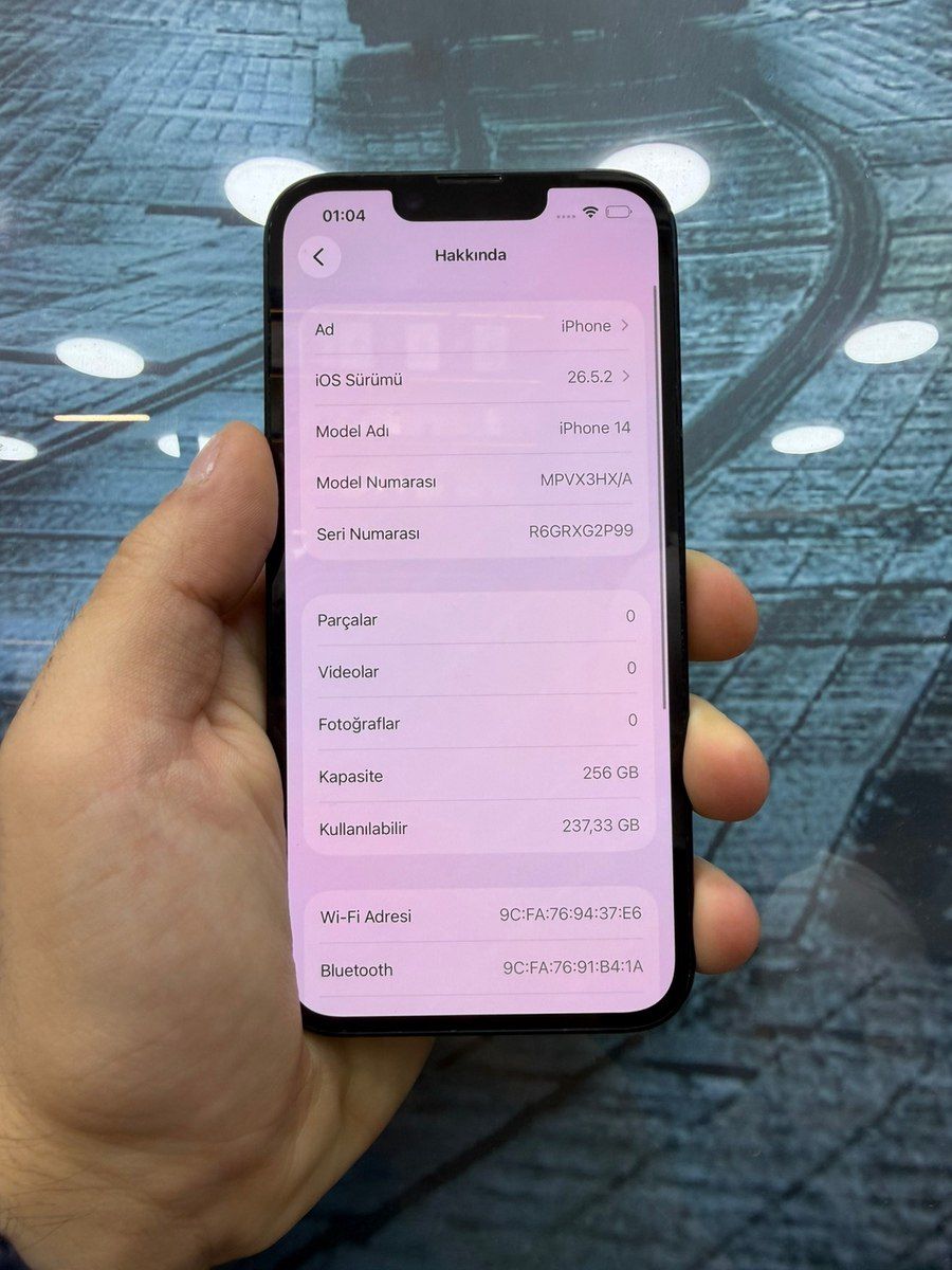 Apple iPhone 14 Midnight 256GB/4GB — Smartfonlar, Bakı (2)