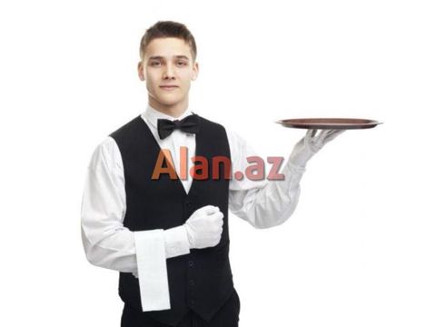 Ofisiant tələb olunur, Restoran, Gündəlik ödəniş, 18-29 yaş, 1 ildən az təcrübə — Gəncə