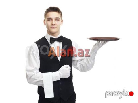 Ofisiant tələb olunur, Restoran, Gündəlik ödəniş, 18-29 yaş, 1 ildən az təcrübə — Gəncə