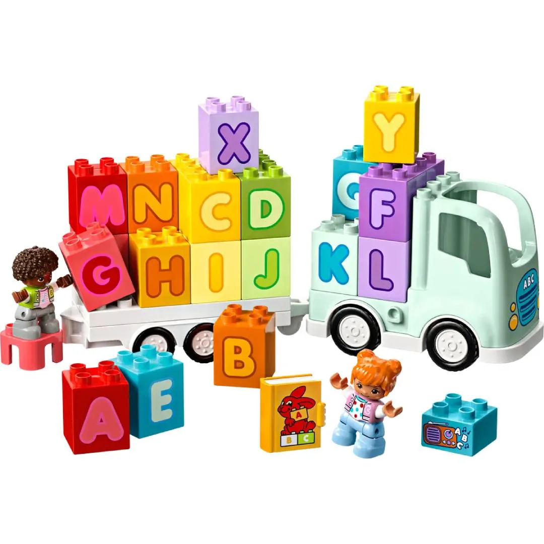 Konstruktor Lego Duplo Town Əlifba yük maşını (10421) — Конструкторы
