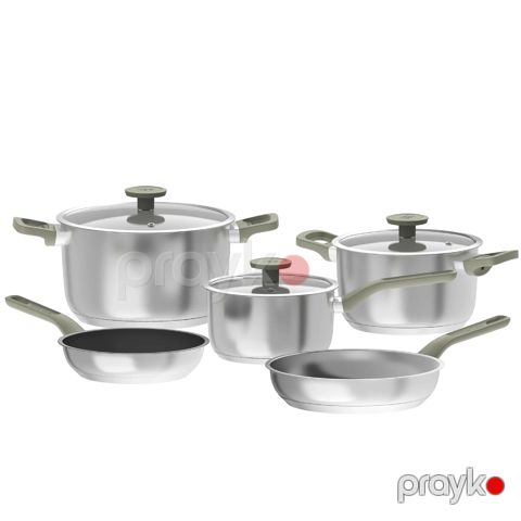 Qazan dəsti BergHOFF 8 parça Bolt 3950637 — Bakı