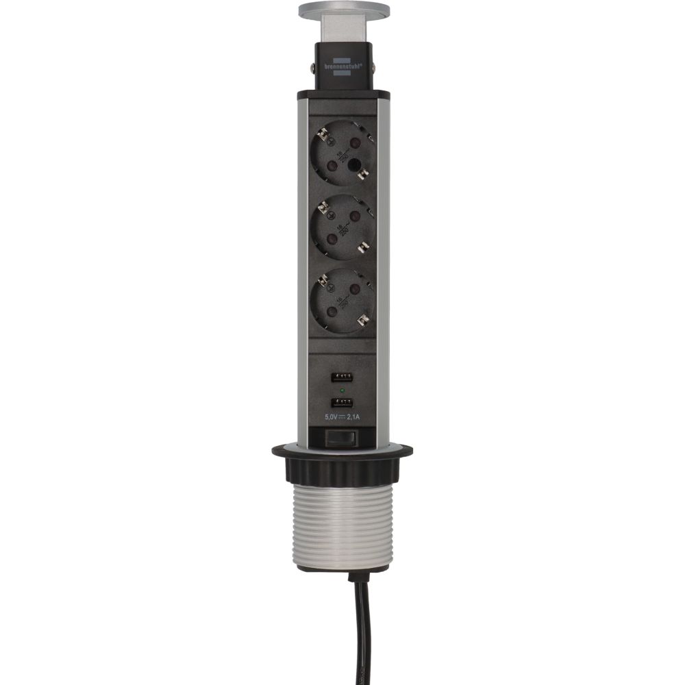 Uzadıcı Brennenstuhl Tower Power Desktop 3 Way 1396200013 — Uzadıcılar və keçidçilər, Bakı (2)