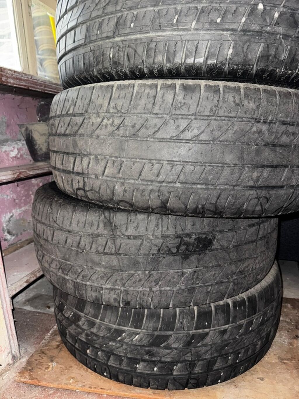 1 ededi 25 Azn 4 ədəd avtomobil şini - Ölçü: 235/55 R18 - Yük/sürət — Təkərlər, Bakı (2)