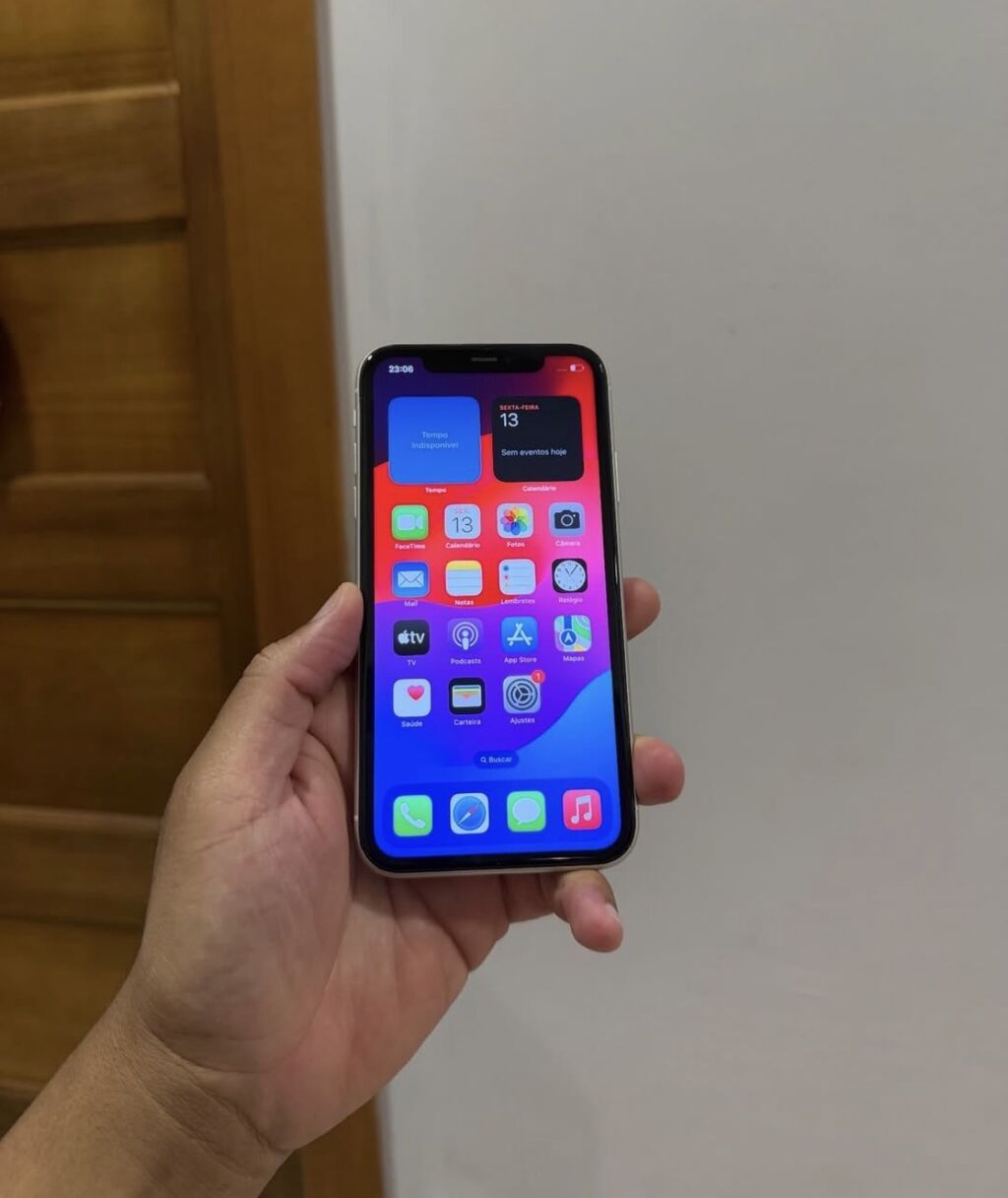 IPhone 11, 128 GB, Ağ, Zəmanət, Simsiz şarj, Face ID — Apple iPhone, Bakı (2)