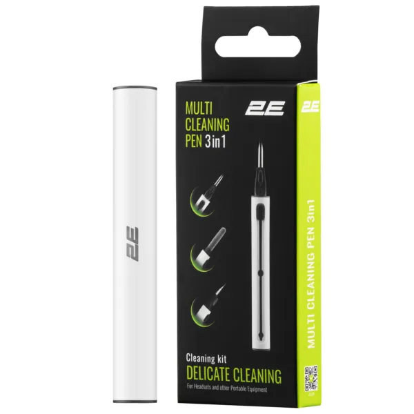 Qulaqlıq təmizləyici dəst 2E 3in1 white/grey 2E-SK3IN1 — Uşaq qulaqcıqları