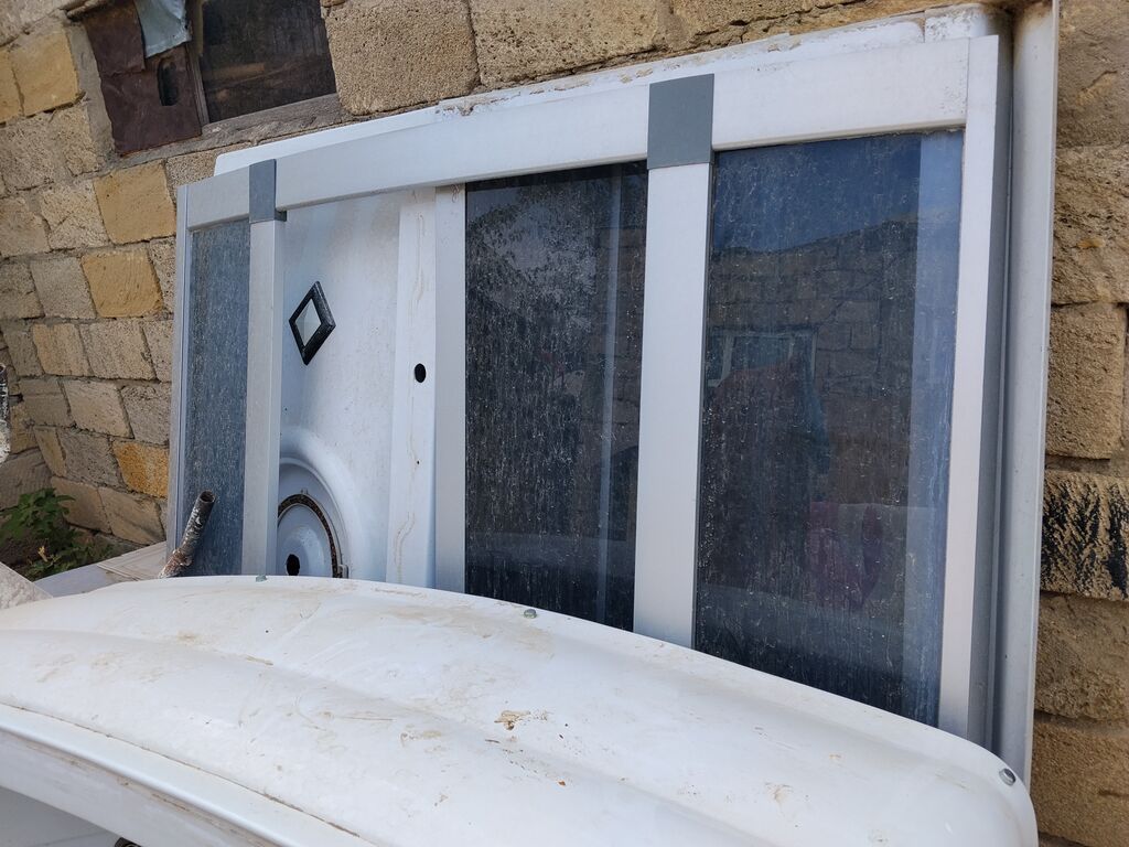 Hidromasajlı akril vannna korpusu və sürüşən şüşə panellər — Santexnika, Sumqayıt (2)