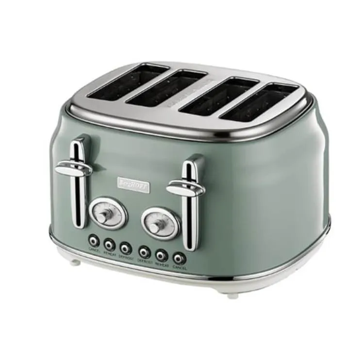 Toster BergHOFF Retro 4-lu Green (8698348036298) — Bakı