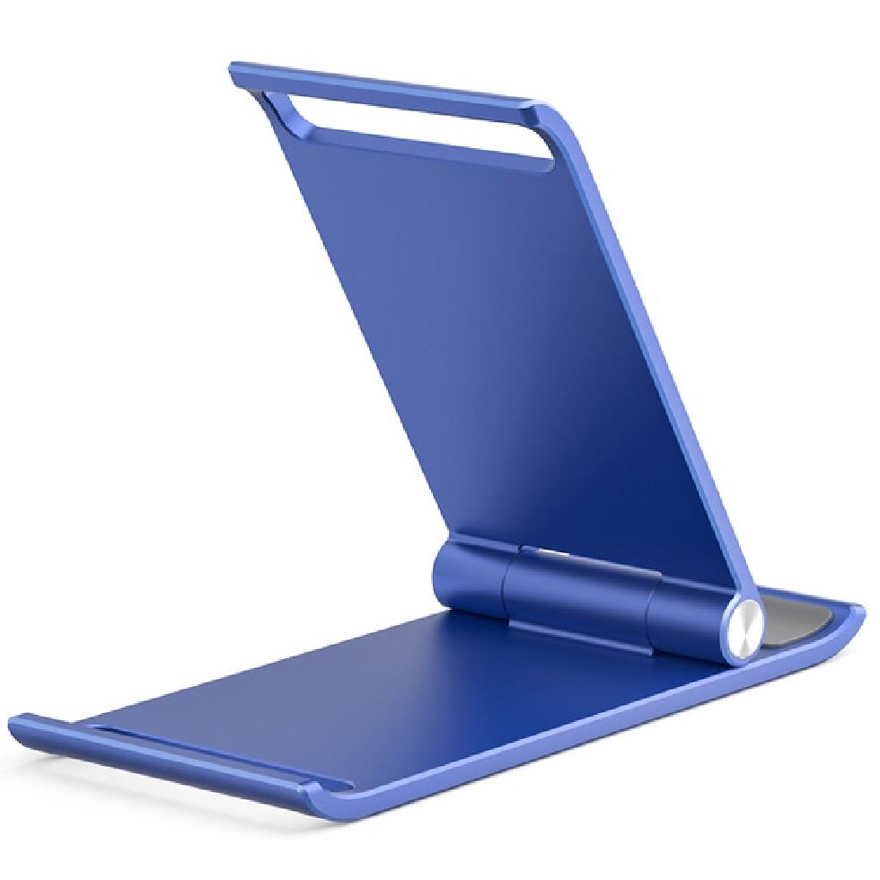 Porodo alum alloy foldable mobile stand Blue / Pd-alfmb-bu — Mallar, Bakı (2)