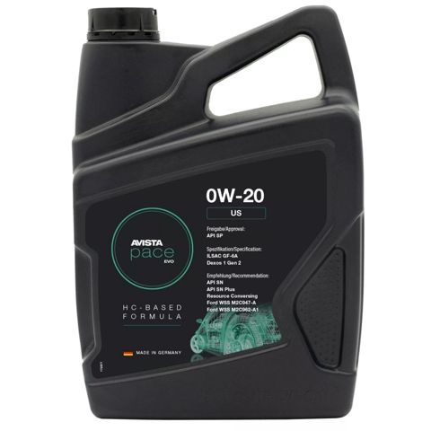 Mühərrik yağı Avısta pace EVO US SAE 0W20, 4L — Bakı