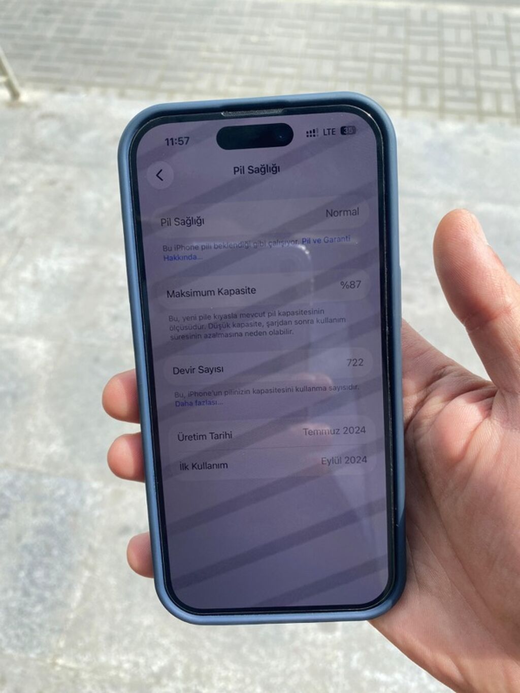 IPhone 13, Midnight, Face ID — Apple iPhone, Bakı (3)