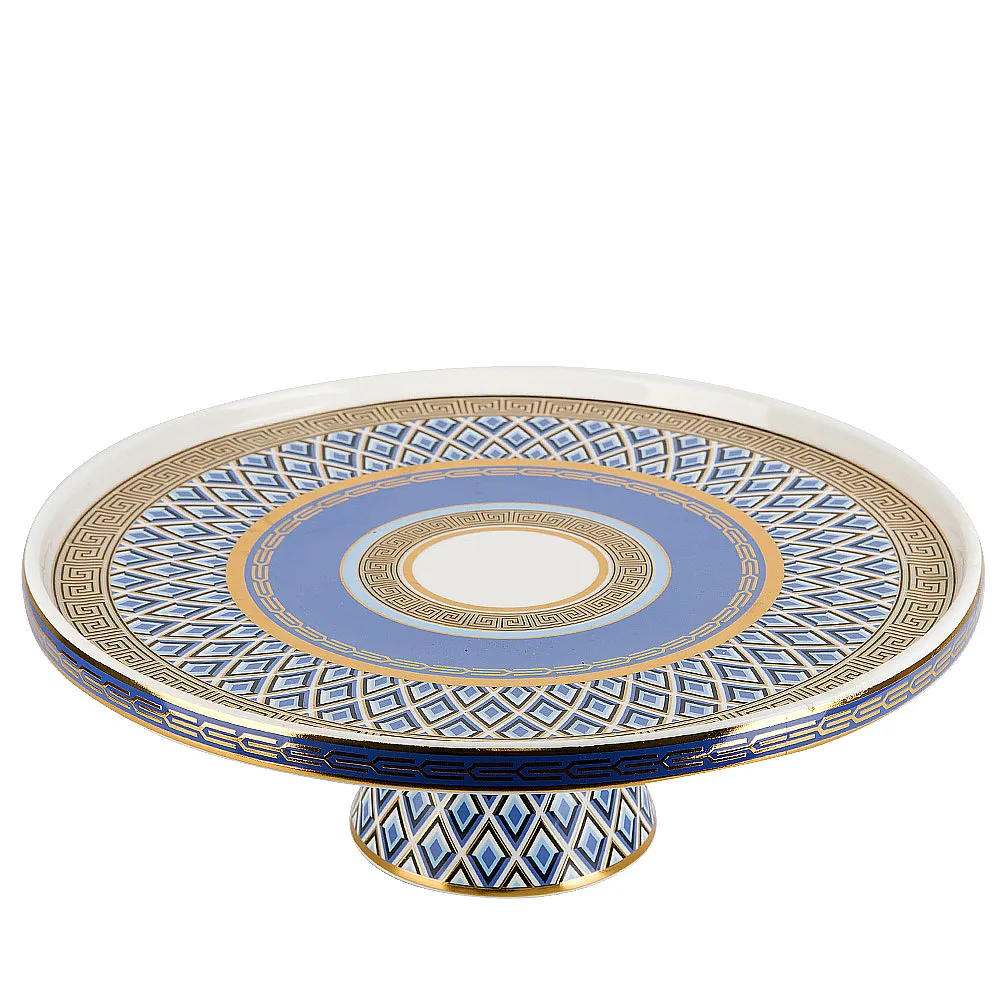 Tort qabı Nouvelle Home Golden blue, farfor, 31 sm (200188) — Столовая посуда