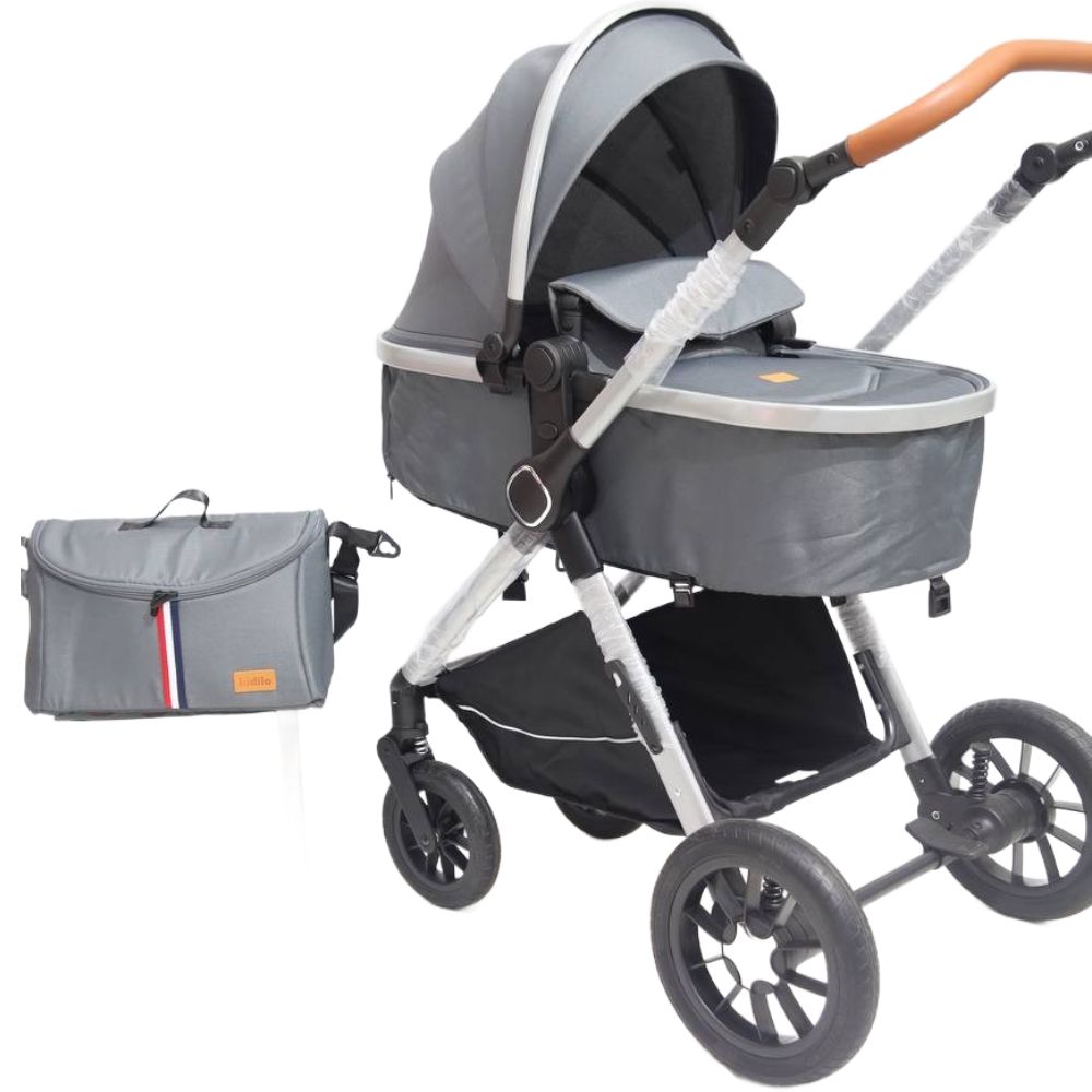 Uşaq arabası Kidilo H2D Grey — Arabalalar və avtokresloları, Bakı (2)
