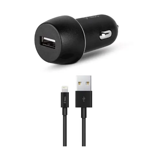 Avtomobil enerji toplama cihazı Ttec SmartCharger 2.4A In Car Charger + Lightning Cable 2CKS30LS — Bakı