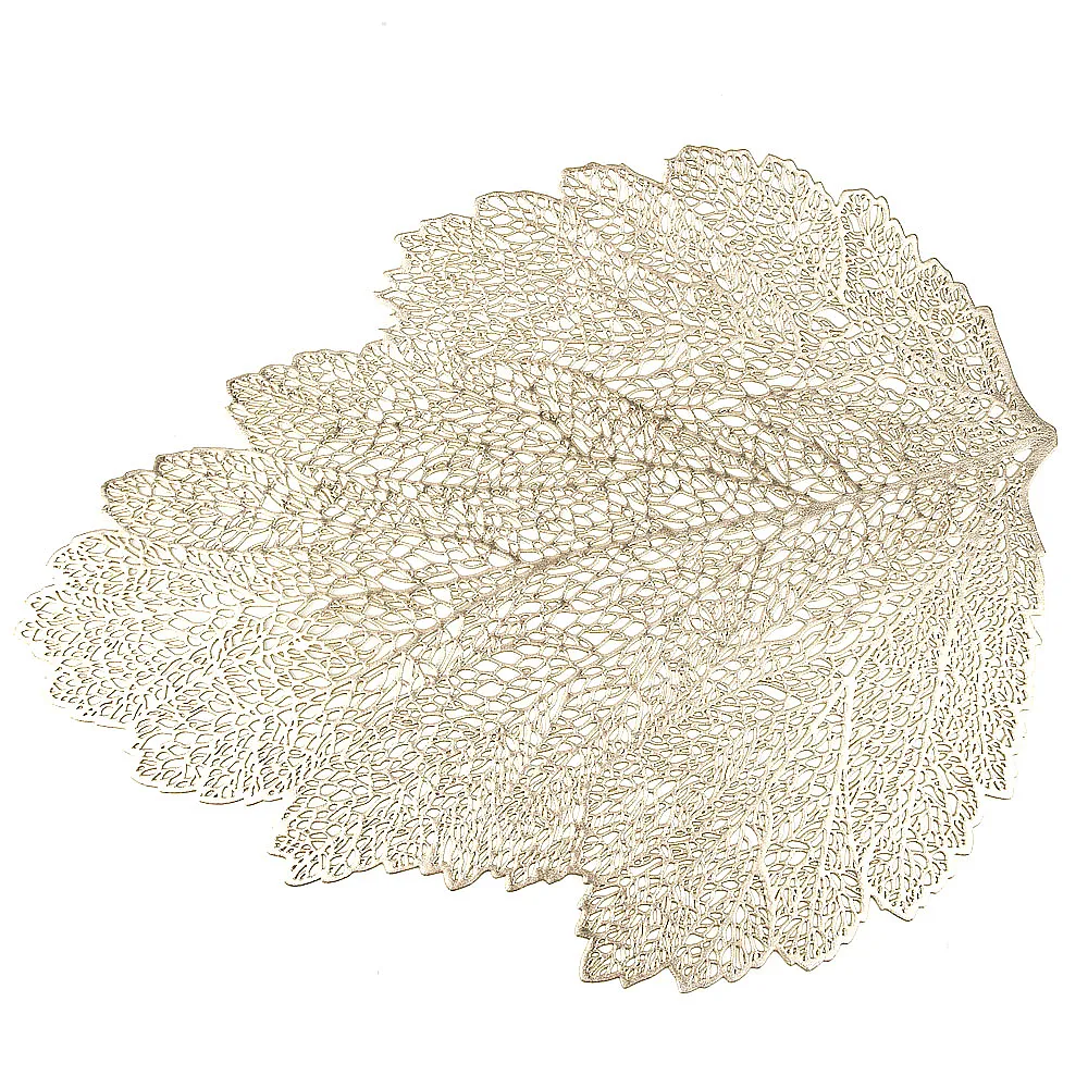 Boşqabaltı Nouvelle Home Аjoure (gold) 46x36 sm (9903069) — Süfrə qabları