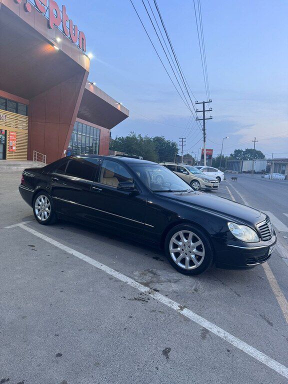 Mercedes S 350, 3.7 L, 2003 il, 250 000 km — Avtomobillər, Bakı (2)
