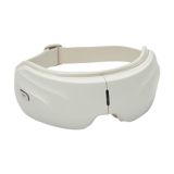 Porodo Rechargeable Eye Massager With Heat & Bluetooth Music - White — World Telecom