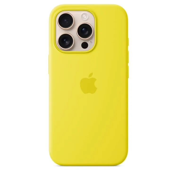 Çexol Apple iPhone 16 Pro Silicone Case with MagSafe - Star Fruit (MYYQ3ZM/A) — Bakı