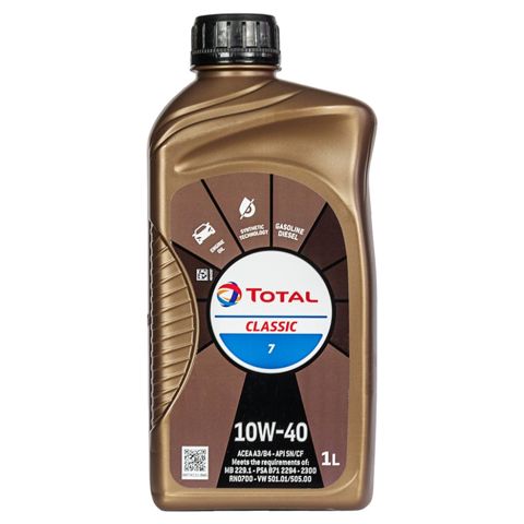 Mühərrik yağı Total Classic 7 10W-40 1L — Bakı