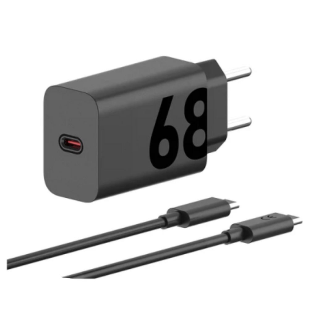 Adapter Motorola 68W USB Type-C PG38C06281 Black — Mallar, Bakı (2)