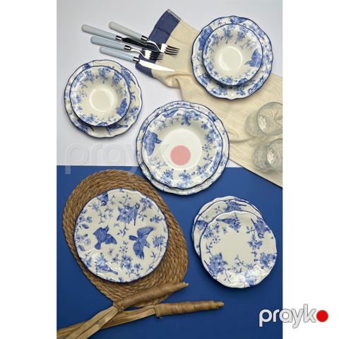 Serviz dəsti Tabak Evi Stoneware Flower 24 parça TBP133350332 — Bakı
