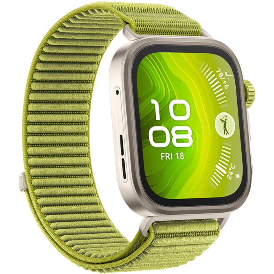 Smart saat Huaweı Watch Fit 4 Pro 55020FAG Green — Uşaq smart saatları, Bakı (3)