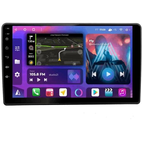 Avtomobil üçün monitor King Cool Android T18 2/32 GB DSP & Carplay for Nissan Sunny 2006-2012
