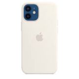 Çexol iPhone 12 mını sılıcone case wıth magsafe - whıte (MHKV3ZM/A) — Smart home