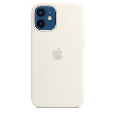 Çexol iPhone 12 mını sılıcone case wıth magsafe - whıte (MHKV3ZM/A) — Bakı