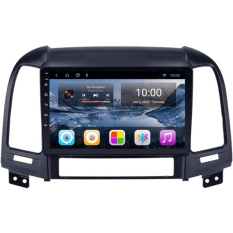 Avtomobil üçün monitor King Cool Android T18 3/32 GB DSP & Carplay for Hyundai Santa Fe 2006-2012 — Bakı