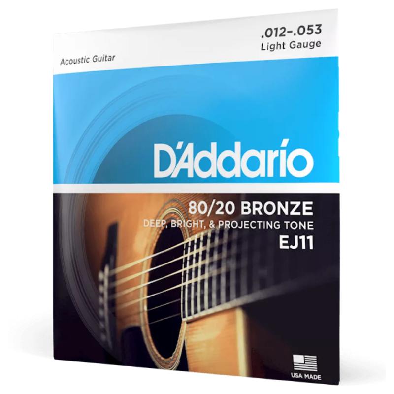 D-Addario EJ11 80/20 Bronze 12-53 Light — Musiqiə alətləri, Bakı (3)