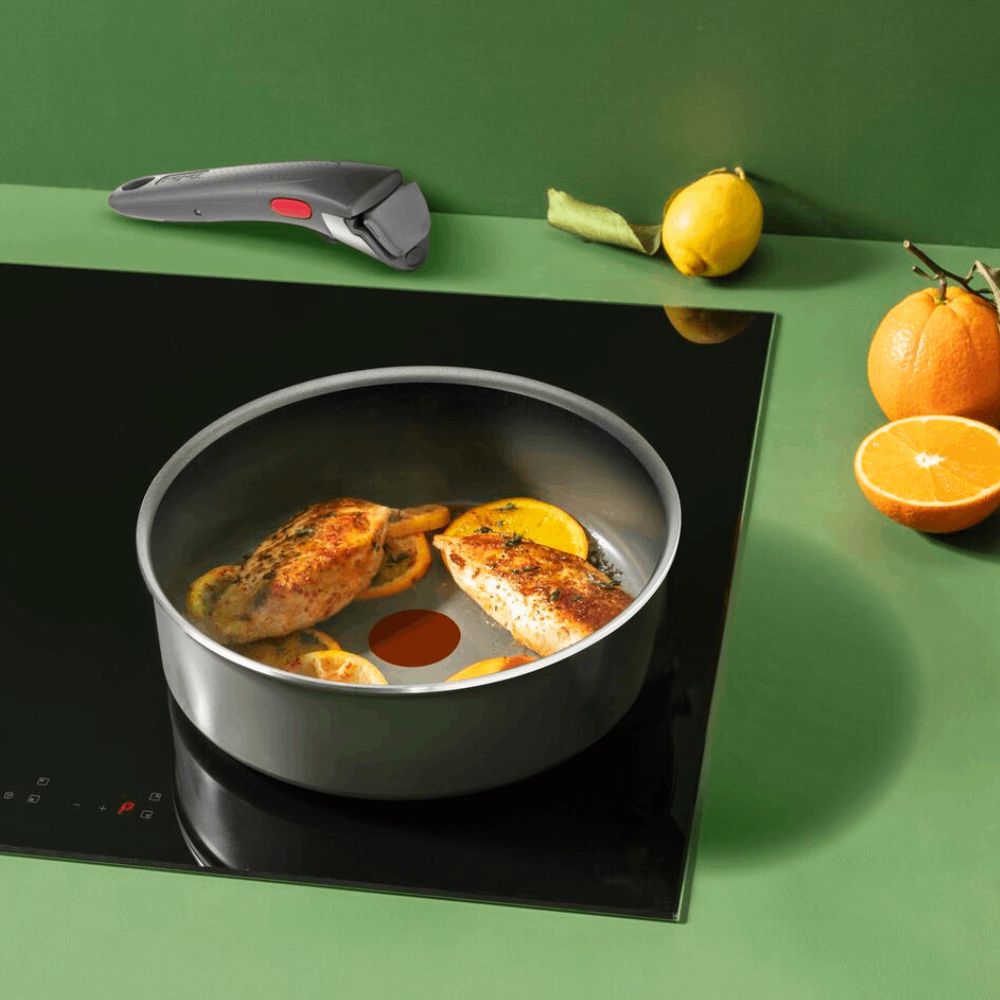 Tava və qazan dəsti Tefal Ingenio Ceramic Renew 11 parça 2100129672 — Bişirmə qabları, Bakı (3)
