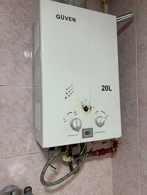 Güven 20L qazla işləyən su qızdırıcısı - Tutum: 20 litr işlək — Bakı