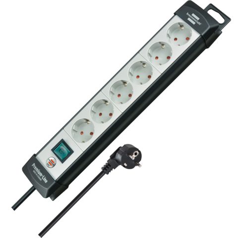 Uzadıcı Brennenstuhl 6 Way 1951560101 — Bakı