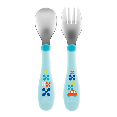 Uşaq üçün çəngəl-qaşıq dəsti Chicco 00016102200000