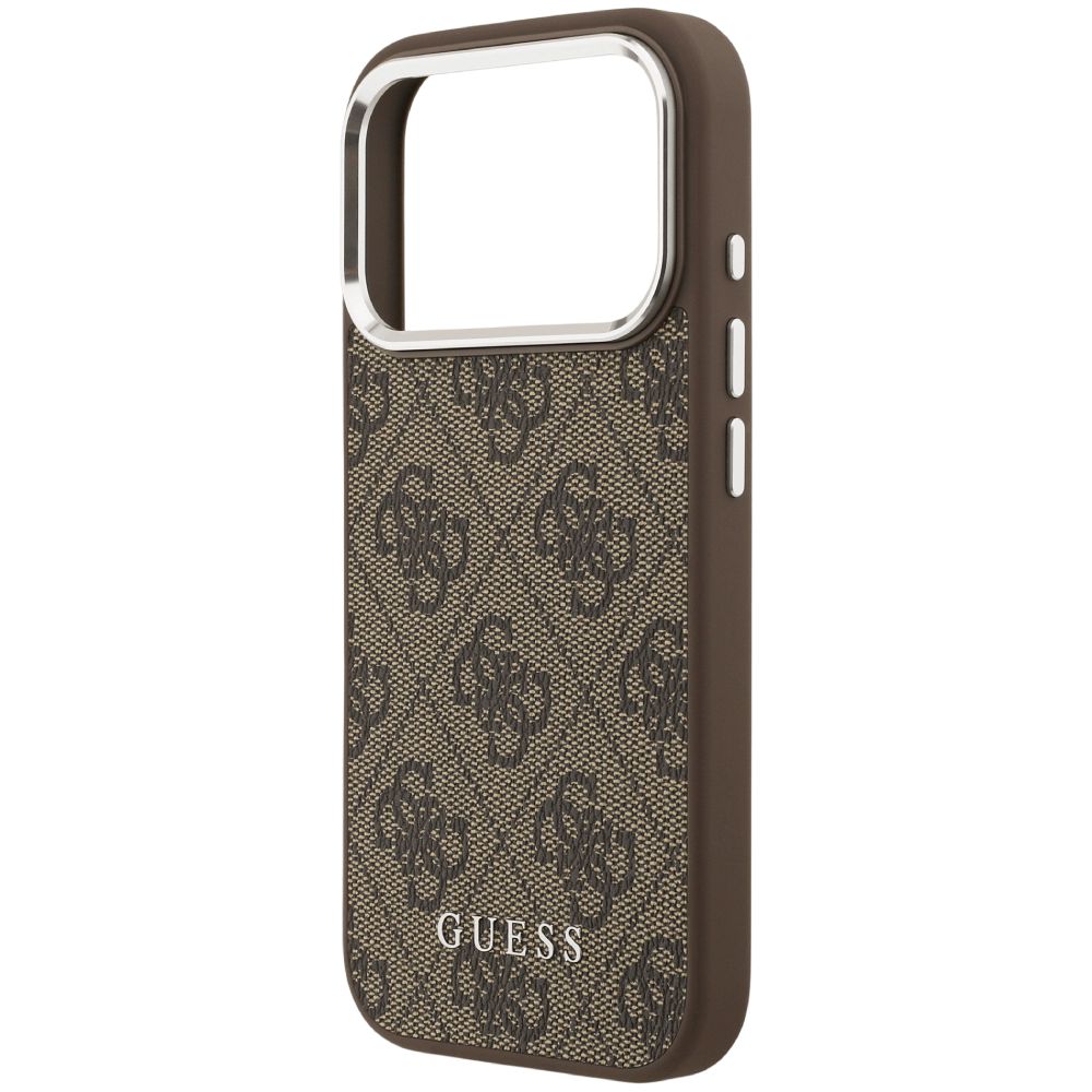 Qoruyucu örtük Guess iPhone 17 Pro Max GUHMP17XP4GSSMCW Brown — Çexollər, Bakı (3)
