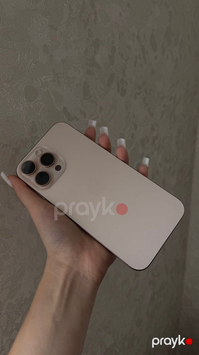 Apple iPhone 16 Pro Max Desert Titanium 256GB/8GB — Smartfonlar, Bakı (3)