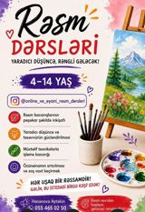 Onlayn Rəsm Dili Dərsləri Rəsm çəkməyə marağın var? — Təhsil və Kurslar — Digərləri
