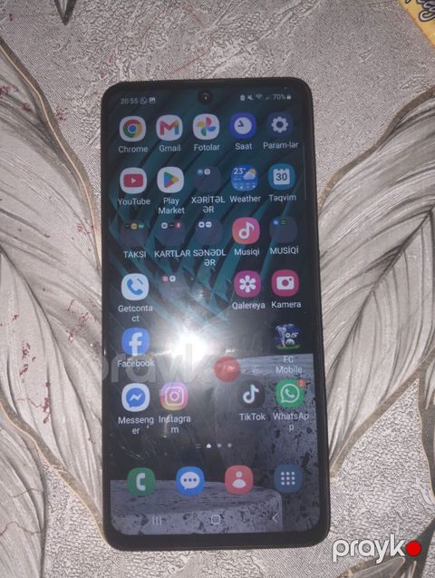 Samsung Galaxy A51, 64 GB, rəng - Qara, Sensor, İki sim kartlı