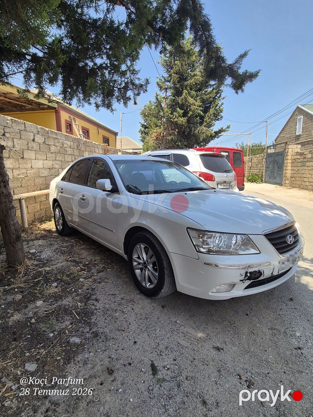Hyundai Sonata: 2 l 2009 il Sedan 77-SH-856 — Avtomobillər, Digah (2)