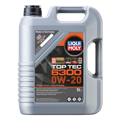 Mühərrik yağı Liqui Moly Top Tec 6300 0W-20 (21217) — Bakı